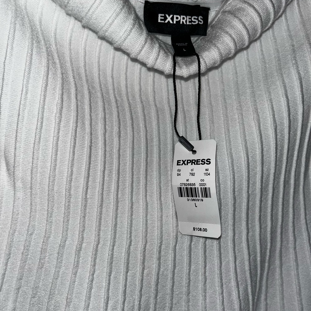 White tube summer dress